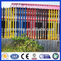Cercas de paliçada / cercas de paliçada em PVC / cercas de paliçada galvanizadas